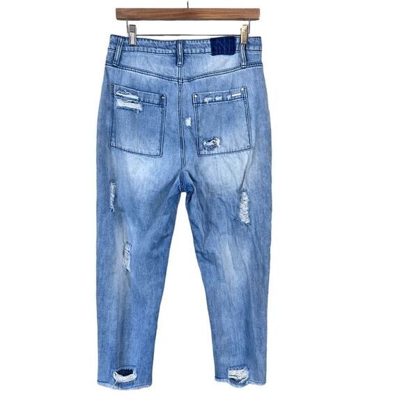 Insane Gene Slouch Vintage Patched Work Jeans - Picture 14 of 16